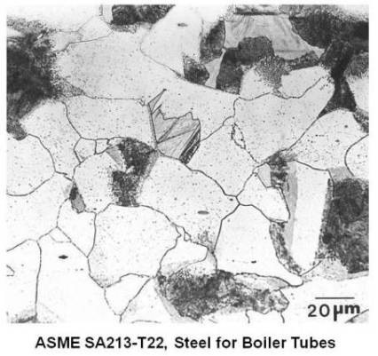 ASME SA213-T22, Steel for Boiler Tubes