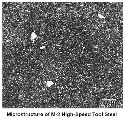 Microstructure of M-2 High-Speed Tool Steel