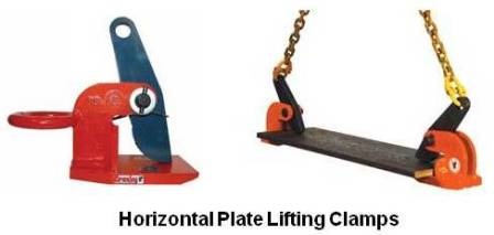 Horizontal Plate Lifting Clamps